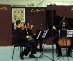 Jasna Tucović, klavir, Ivan Knežević, violina, Aleksandar Latković, violončelo
